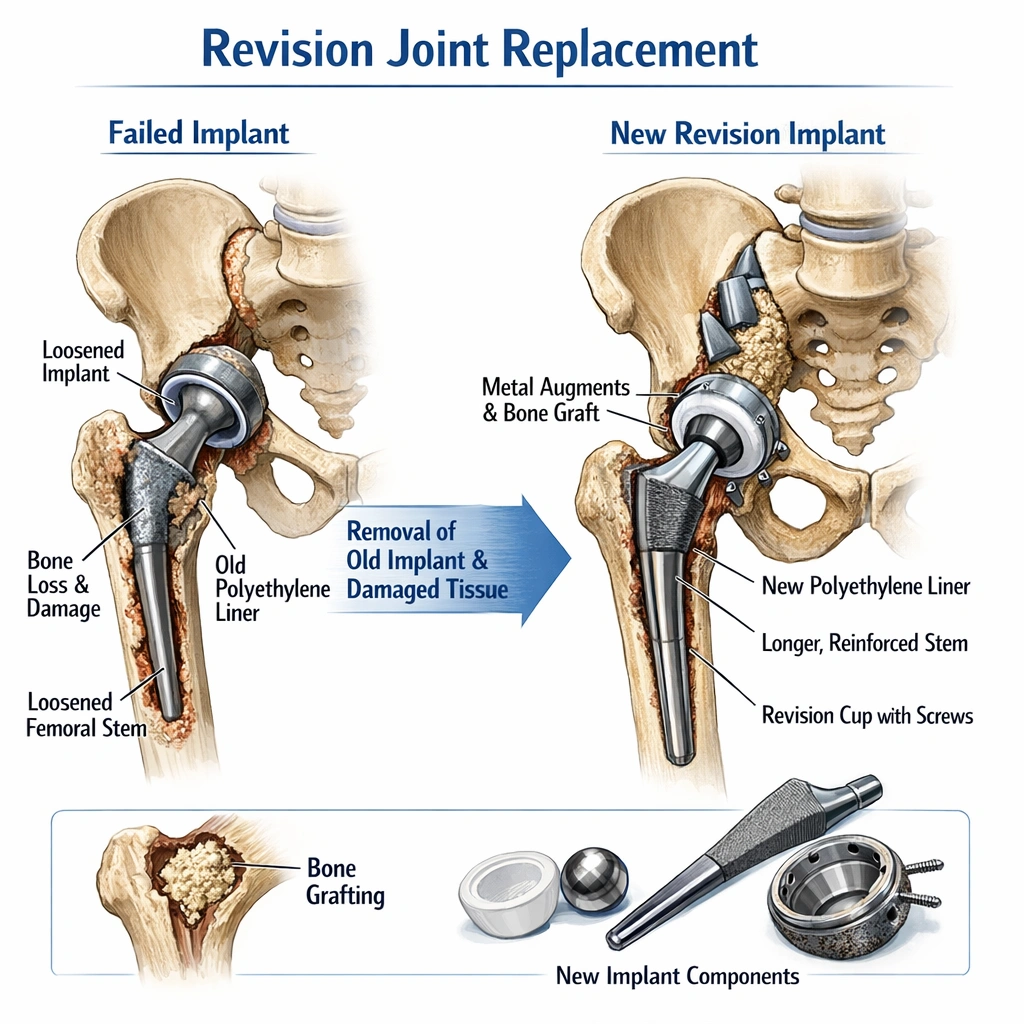 Revision Joint Replacement at Trinay Orthopedic Hospital
